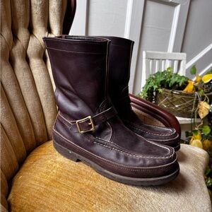 W. C. Russell zephyr moccasin boots size 10M